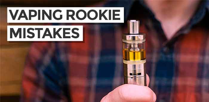 Vaping mistakes and how to avoid them