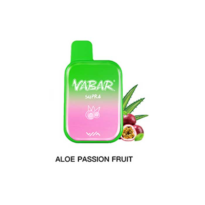 Aloe Passion Fruit Vabar Supra Rechargeable Disposable