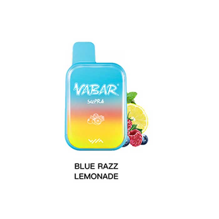 Blue Razz Lemonade Aloe Passion Fruit Vabar Supra Rechargeable Disposable