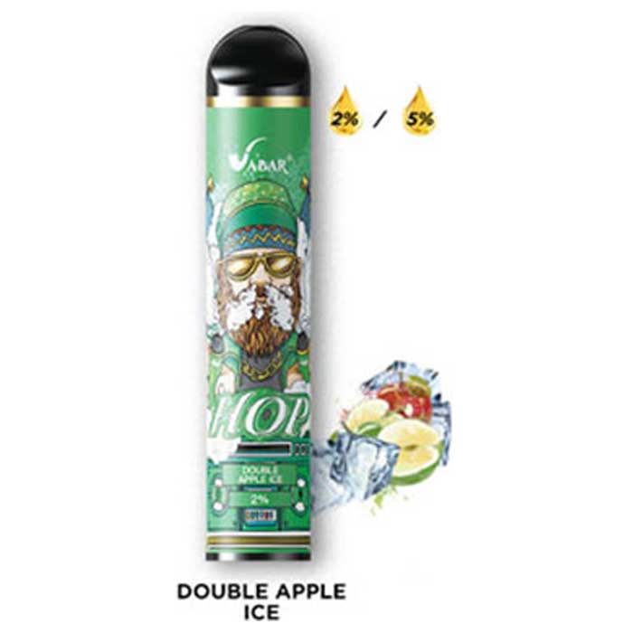 Double Apple Ice Vabar HOP Disposable Vape - 2000 Puffs