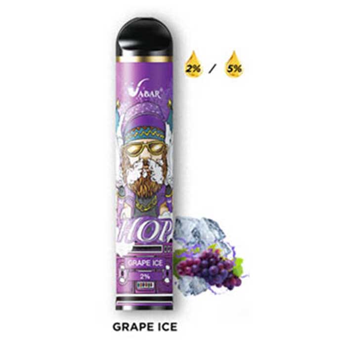 Grape Ice Vabar HOP Disposable Vape - 2000 Puffs