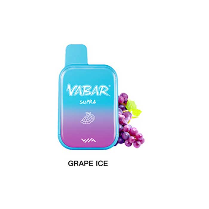 Grape Ice Aloe Passion Fruit Vabar Supra Rechargeable Disposable