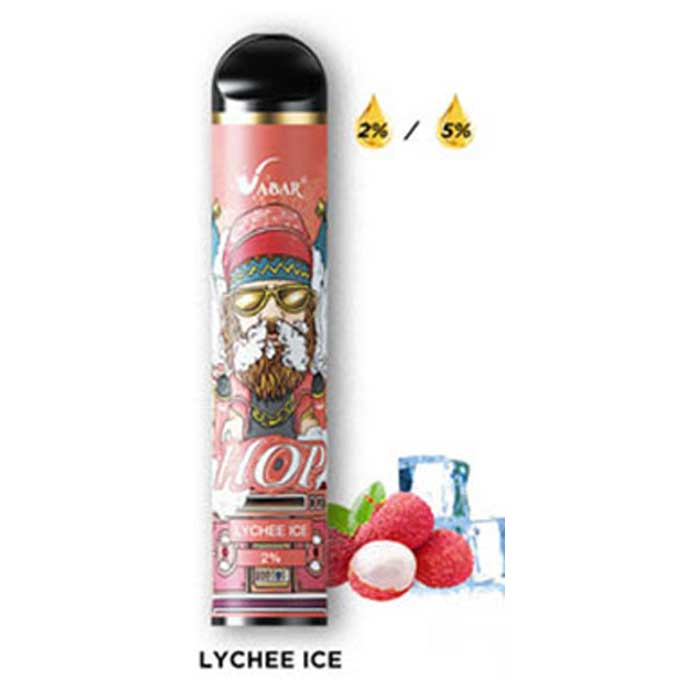 Lychee Ice Vabar HOP Disposable Vape - 2000 Puffs