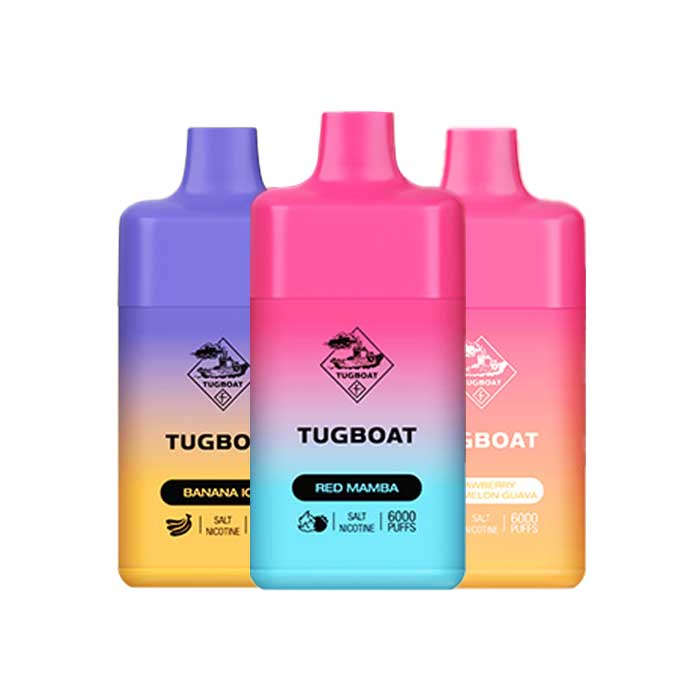 Tugboat BOX Disposable Vape Device - 6000 Puffs
